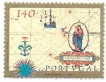 Stamps : Europe : Portugal :  Cartografía portuguesa