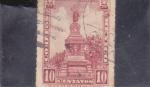 Stamps Mexico -  monumento 