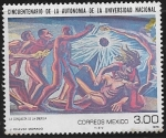 Sellos del Mundo : America : Mxico : La Conquista de la Energía, por José Chávez Morado