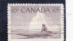 Stamps : America : Canada :  kajak