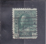 Stamps : America : Canada :  rey George V