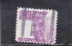 Stamps United States -  John Dewey 