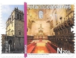 Sellos de Europa - Portugal -  Catedral de Braga