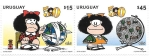 Sellos de America - Uruguay -  mafalda
