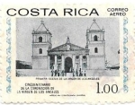 Stamps Costa Rica -  1ªiglesia de nuestra Señora de los Angeles