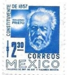 Stamps : America : Mexico :  Guillermo Prieto
