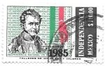 Stamps Mexico -  Vicente Guerrero