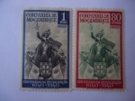 Sellos del Mundo : Africa : Mozambique : Joao de Braganca (1543-1583)-300 Años de la Independencia de portugal - Compañía de Mocambique.
