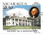 Sellos de America - Nicaragua -  250ºaniversario G.Washington