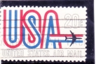 Sellos de America - Estados Unidos -  correo aéreo