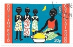 Stamps : Africa : Burkina_Faso :  carnaval