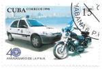 Sellos de America - Cuba -  Aniversario GNR