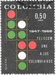 Sellos de America - Colombia -  Telecom