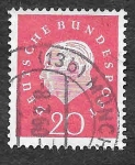 Stamps Germany -  795 - Theodor Heuss