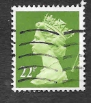 Stamps United Kingdom -  MH118 - Reina Isabel II (Inglaterra)