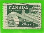 Stamps Canada -  Pasta de Papel