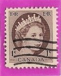 Stamps Canada -  Reina Elizabeth II