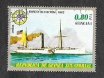 Stamps : Africa : Equatorial_Guinea :  Yt94-A - Barcos Antiguos