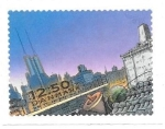 Stamps Denmark -  ciudad