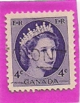 Sellos de America - Canad� -  Reina Elizabeth II