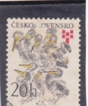 Stamps Czechoslovakia -  polluelos 