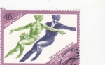 Stamps : Europe : Russia :  patinaje