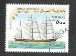 Stamps Somalia -  Nave