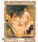 Stamps Hungary -  pintura desnudos
