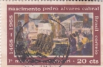 Stamps Brazil -  500 aniv.nacimiento Pedro Alvares