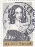 Stamps Belgium -  retrato 