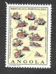 Sellos del Mundo : Africa : Angola : 545 - 500 Aniversario del Nacimiento de Pedro Alvares Cabral