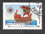 Stamps : Africa : Madagascar :  1014 - 500 Años del Descubrimiento de América
