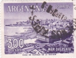 Sellos de America - Argentina -  panorámica de Mar del Plata 