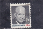 Sellos de America - Estados Unidos -  presidente Eisenhower
