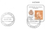 Stamps Spain -  sobre exfilna 1985