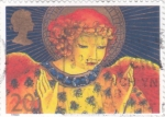 Stamps United Kingdom -  angel