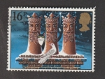 Stamps United Kingdom -  Los 3 reyes magos