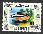 Stamps United Arab Emirates -  104 - Arlequín Sweetlips