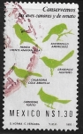 Stamps Mexico -  Conservemos las aves canoras y de ornato