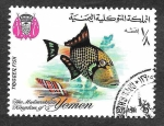 Stamps : Asia : Yemen :  YT239A - Pez Pejepuercos