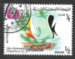 Stamps : Asia : Yemen :  YT239C - Pez Mariposa