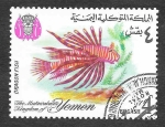 Stamps : Asia : Yemen :  YT239E - Pez Dragón