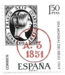 Stamps Spain -  día mundial del sello
