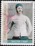 Stamps : America : United_States :  Héroes del fútbol: Walter Camp