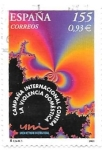 Stamps : Europe : Spain :  campaña contra la violencia de genero