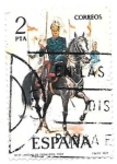 Stamps : Europe : Spain :  uniformes militares