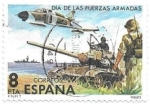 Stamps Spain -  día de las fuerzas armadas