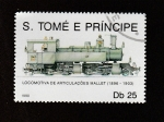 Stamps S�o Tom� and Pr�ncipe -  Locomotora articulada
