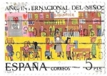 Stamps Spain -  año internacional del niño