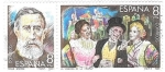 Stamps : Europe : Spain :  maestros de la zarzuela
